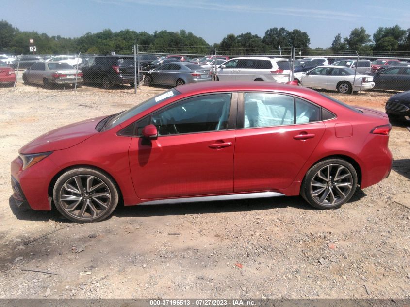2020 TOYOTA COROLLA SE/NIGHTSHADE - 5YFS4RCE7LP053569