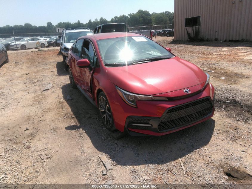 2020 TOYOTA COROLLA SE/NIGHTSHADE - 5YFS4RCE7LP053569