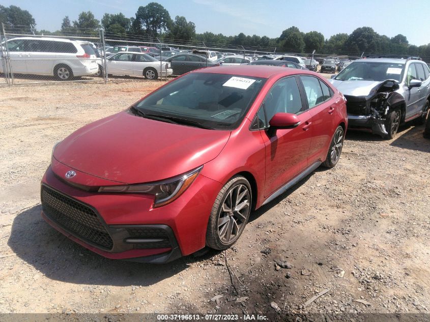2020 TOYOTA COROLLA SE/NIGHTSHADE - 5YFS4RCE7LP053569