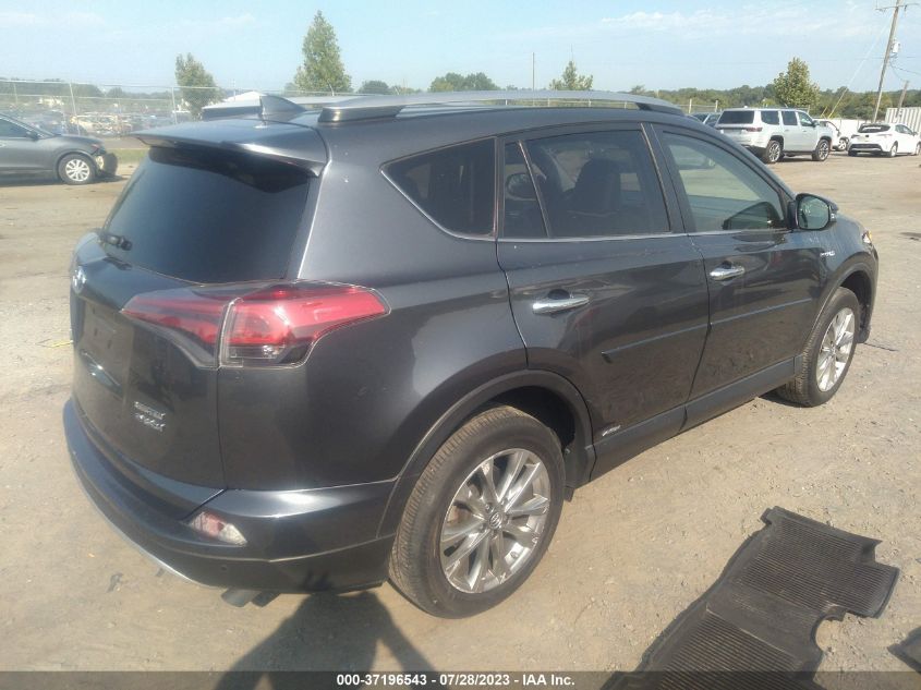 2017 TOYOTA RAV4 HYBRID LIMITED - JTMDJREV1HD125004