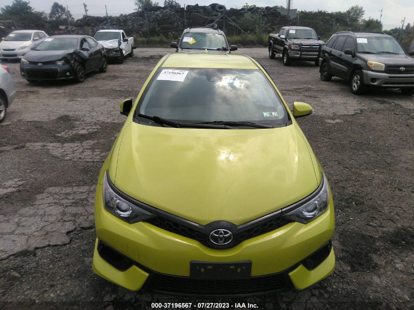 2018 TOYOTA COROLLA IM - JTNKARJE1JJ560346
