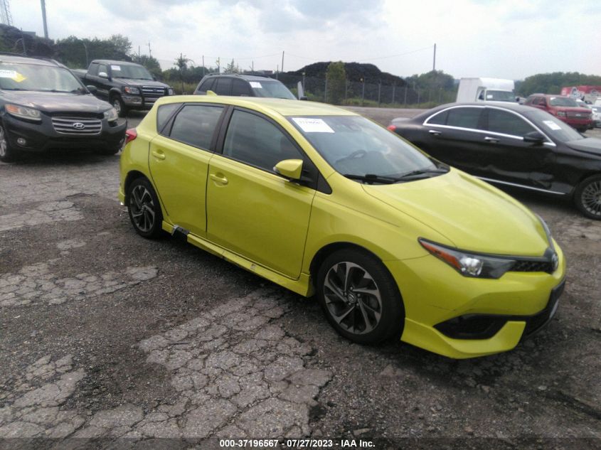 2018 TOYOTA COROLLA IM - JTNKARJE1JJ560346