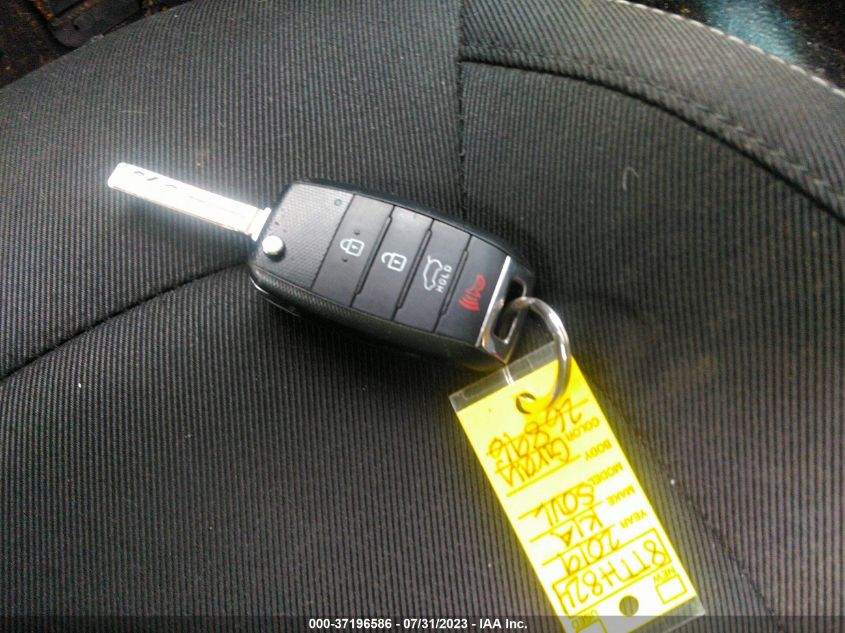 2019 KIA SOUL + - KNDJP3A55K7690561