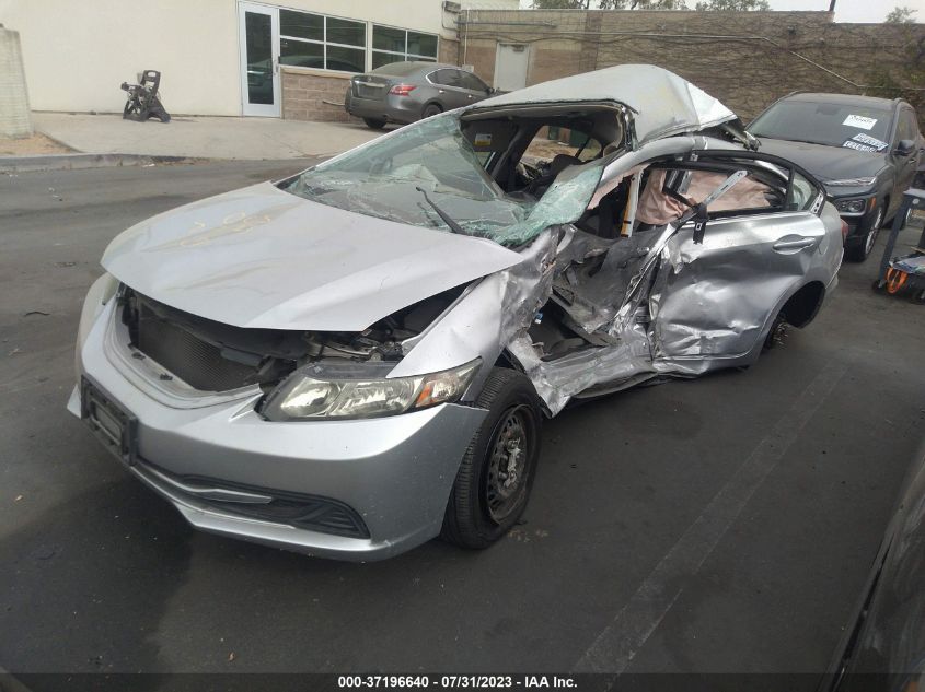 2014 HONDA CIVIC SEDAN LX - 19XFB2F51EE237520