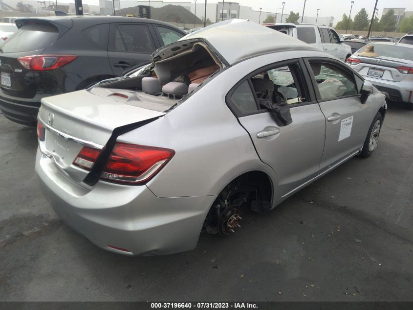 2014 HONDA CIVIC SEDAN LX - 19XFB2F51EE237520