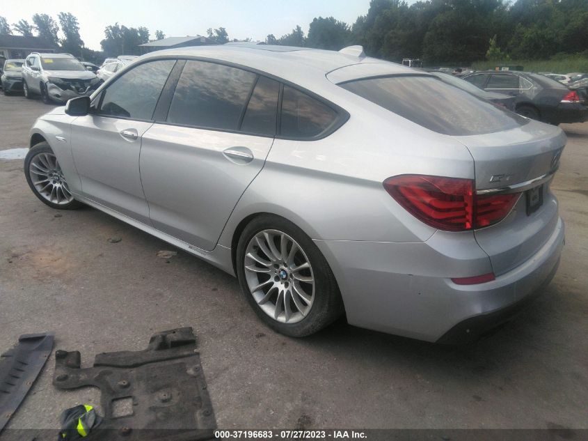 2013 BMW 5 SERIES GRAN TURISMO 550I XDRIVE - WBASP0C56DC988009