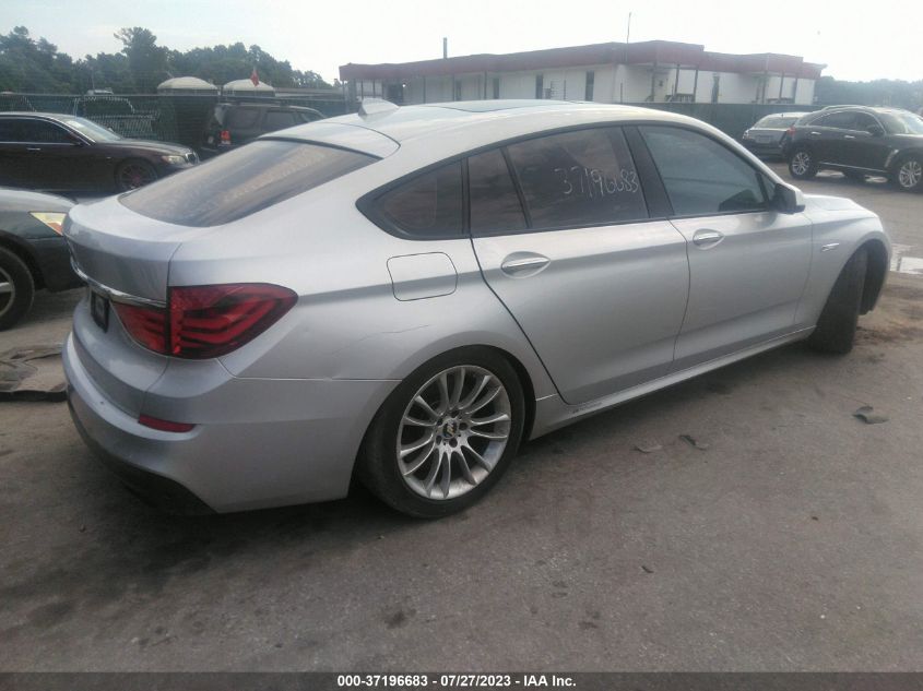 2013 BMW 5 SERIES GRAN TURISMO 550I XDRIVE - WBASP0C56DC988009