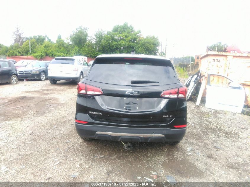 2022 CHEVROLET EQUINOX LT - 3GNAXUEV7NL101355