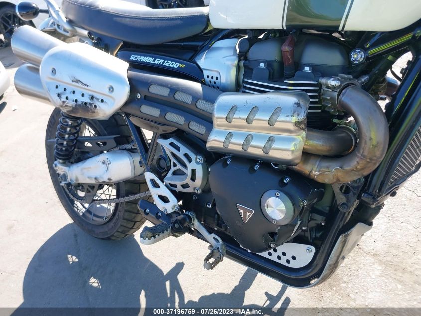 2019 TRIUMPH MOTORCYCLE SCRAMBLER 1200 XE SMTD51HGXKT938049