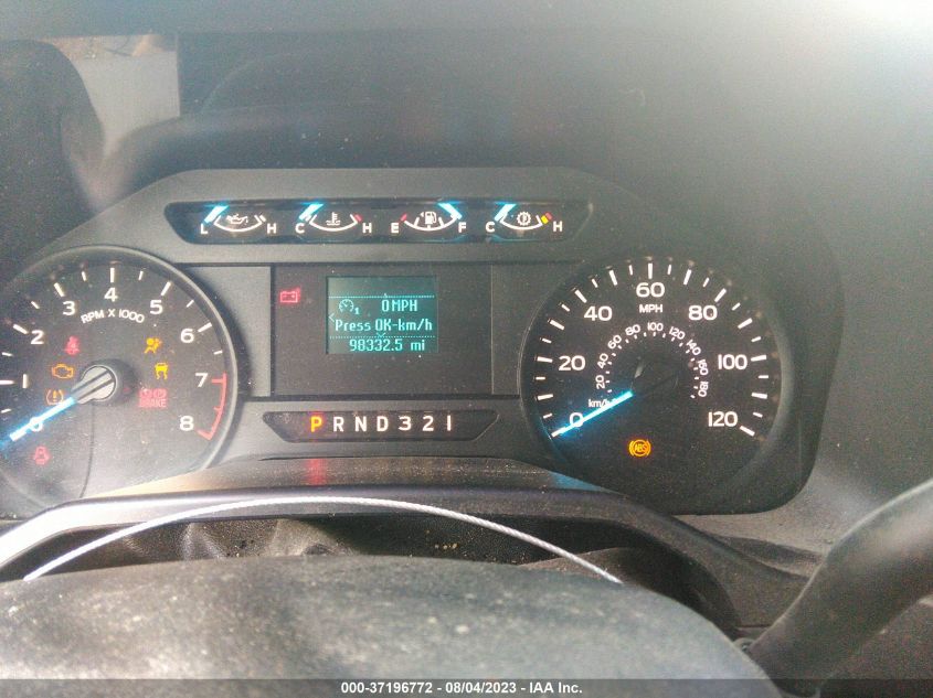 2016 FORD F-150 XL/XLT - 1FTMF1C87GFC82121