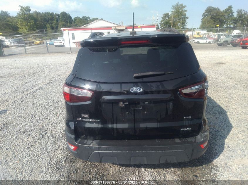 2020 FORD ECOSPORT SES - MAJ6S3JL5LC362428