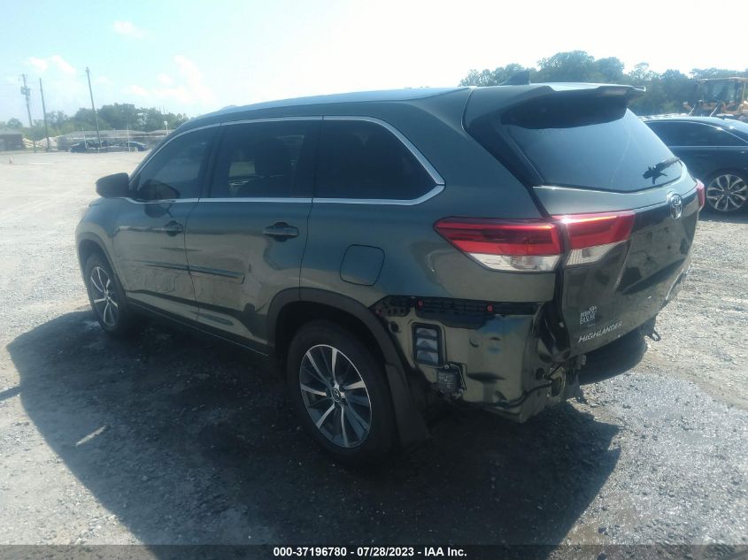 2017 TOYOTA HIGHLANDER XLE/SE - 5TDJZRFH1HS406079