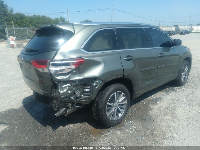 2017 TOYOTA HIGHLANDER XLE/SE - 5TDJZRFH1HS406079