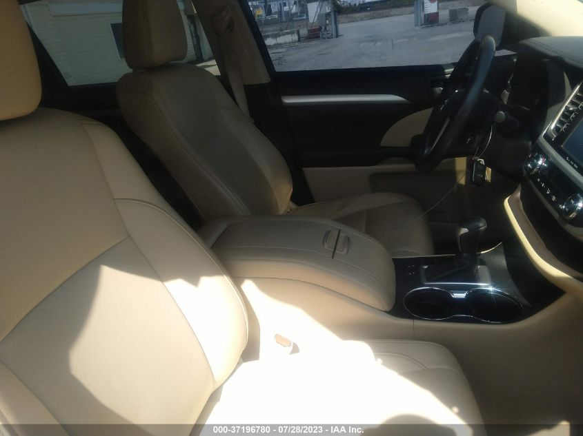 2017 TOYOTA HIGHLANDER XLE/SE - 5TDJZRFH1HS406079