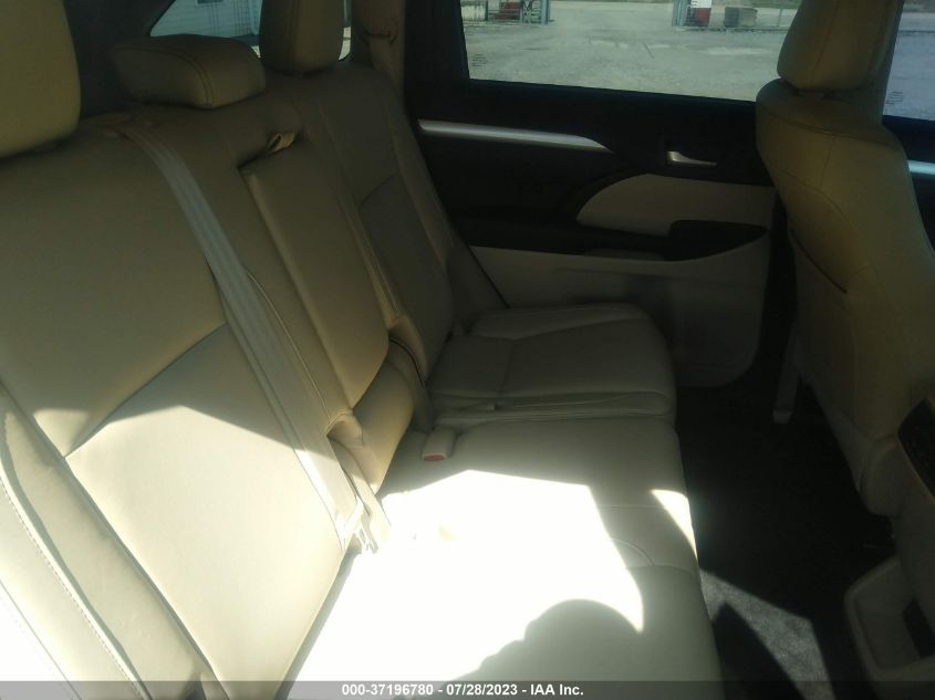 2017 TOYOTA HIGHLANDER XLE/SE - 5TDJZRFH1HS406079