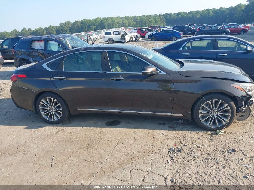 2015 HYUNDAI GENESIS 3.8L - KMHGN4JE2FU018465