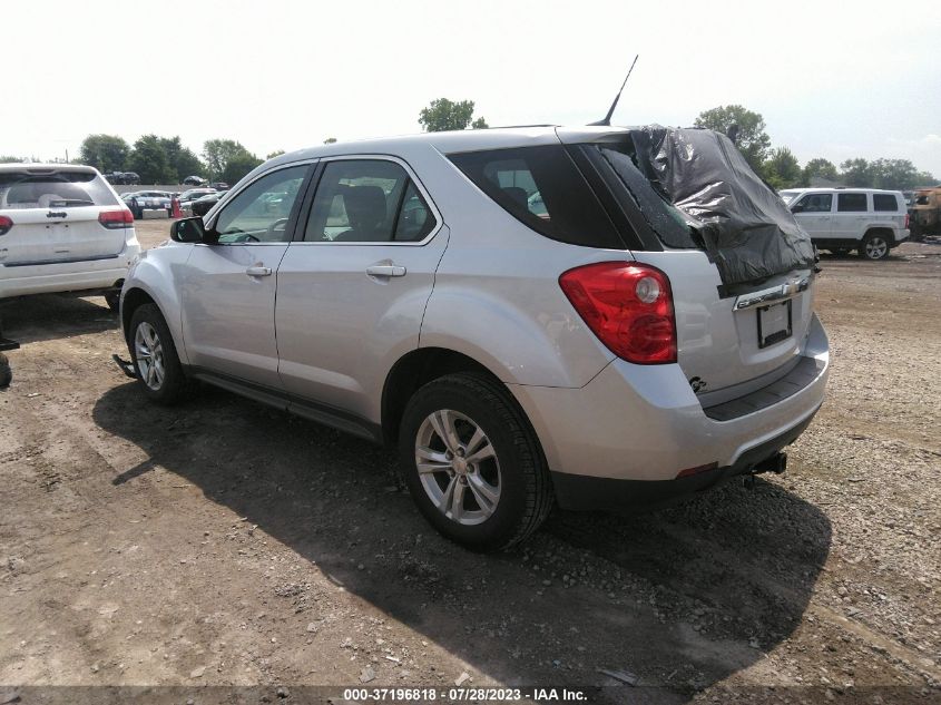 2013 CHEVROLET EQUINOX LS - 1GNALBEK3DZ115752