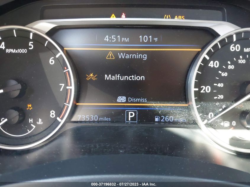 2019 NISSAN ALTIMA 2.5 S - 1N4BL4BV2KC192643