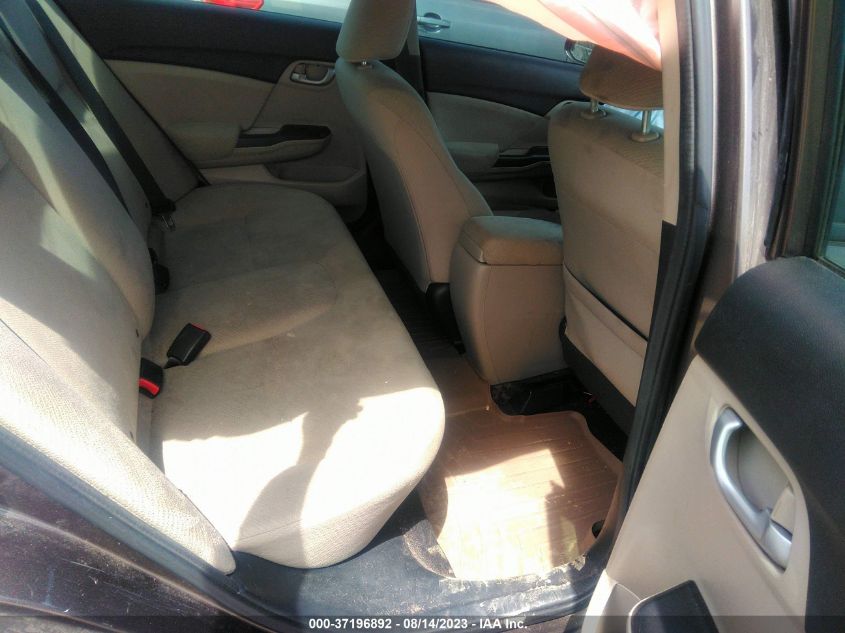2013 HONDA CIVIC SDN LX - 2HGFB2F57DH544291