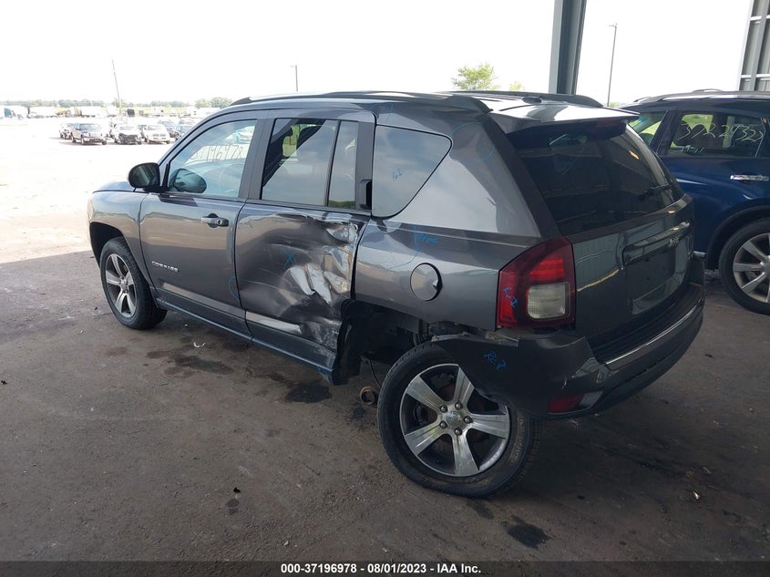 VIN 1C4NJCEB2HD199037 2017 JEEP COMPASS LATITUDE