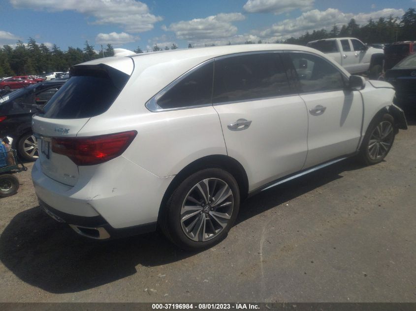 2018 ACURA MDX W/TECHNOLOGY PKG 5J8YD4H52JL025563