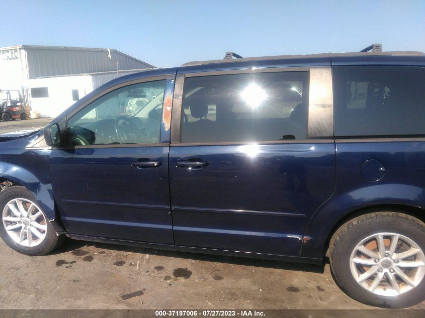 2014 DODGE GRAND CARAVAN SXT - 2C4RDGCG3ER388903
