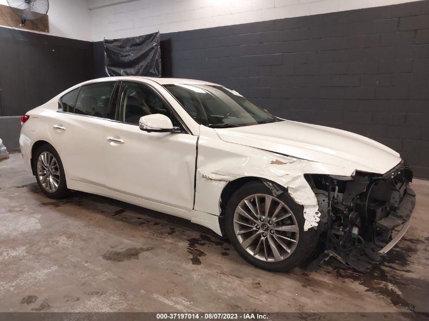 2018 INFINITI Q50 3.0T LUXE - JN1EV7AR9JM444407