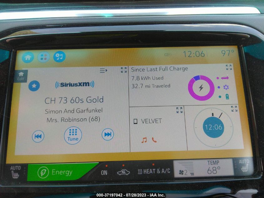2017 CHEVROLET BOLT EV PREMIER - 1G1FX6S00H4173066