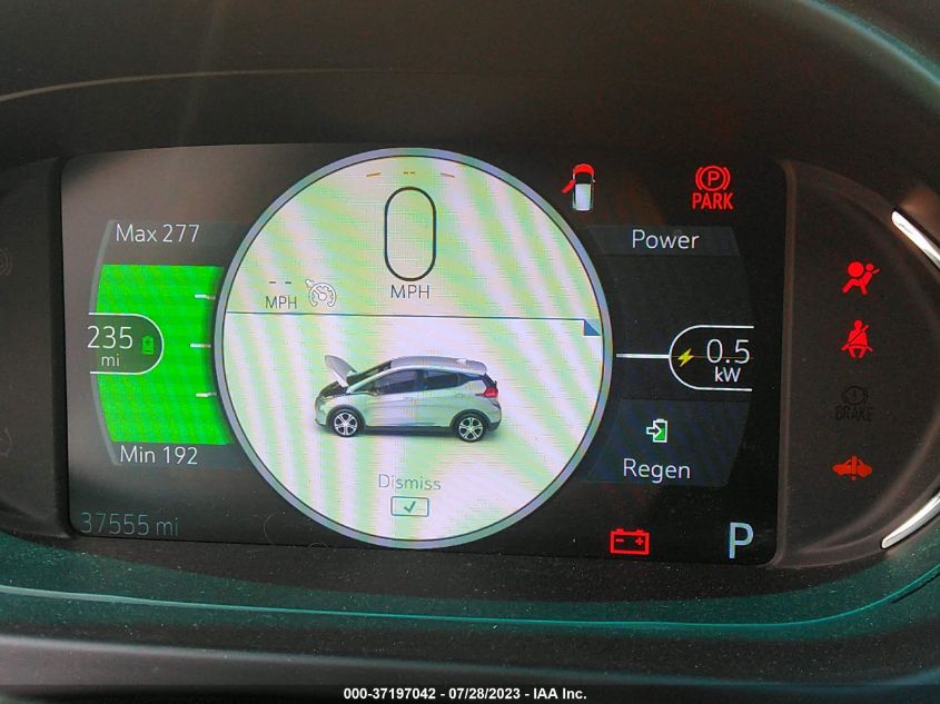2017 CHEVROLET BOLT EV PREMIER - 1G1FX6S00H4173066