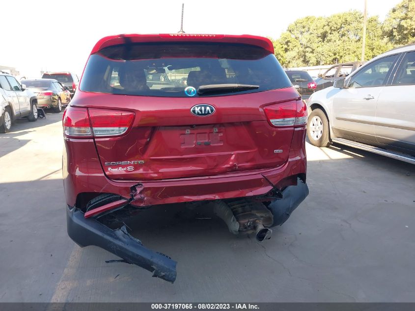 2016 KIA SORENTO LX - 5XYPG4A3XGG146453