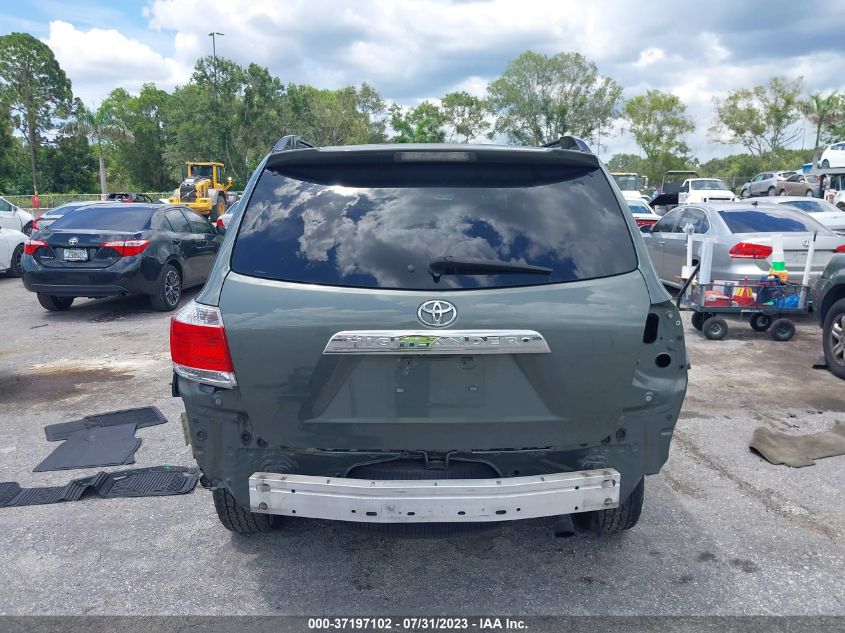 2013 TOYOTA HIGHLANDER PLUS - 5TDZA3EHXDS038875