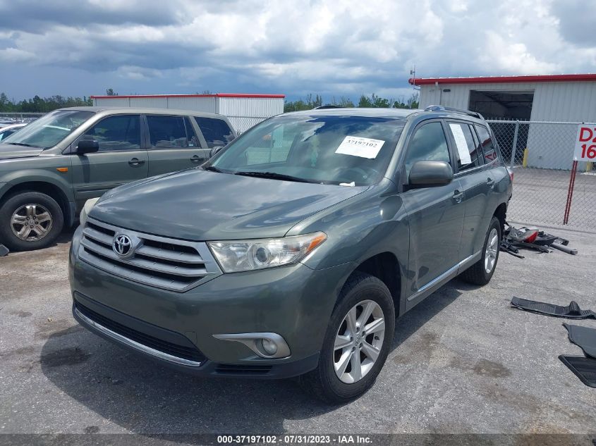 2013 TOYOTA HIGHLANDER PLUS - 5TDZA3EHXDS038875