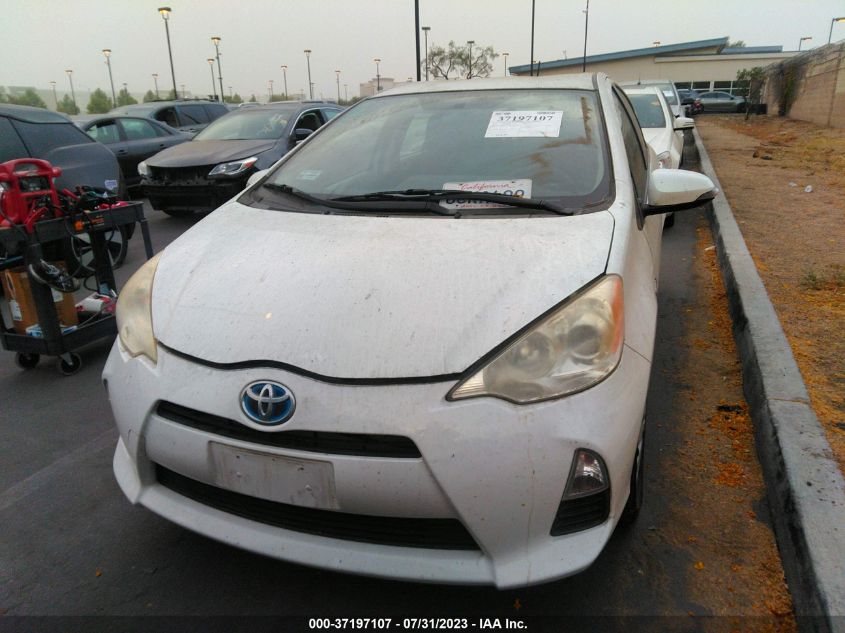 2014 TOYOTA PRIUS C ONE/THREE/TWO/FOUR - JTDKDTB34E1060760