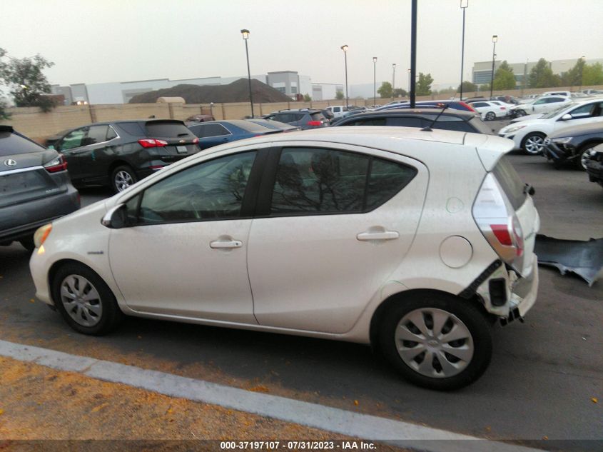 2014 TOYOTA PRIUS C ONE/THREE/TWO/FOUR - JTDKDTB34E1060760