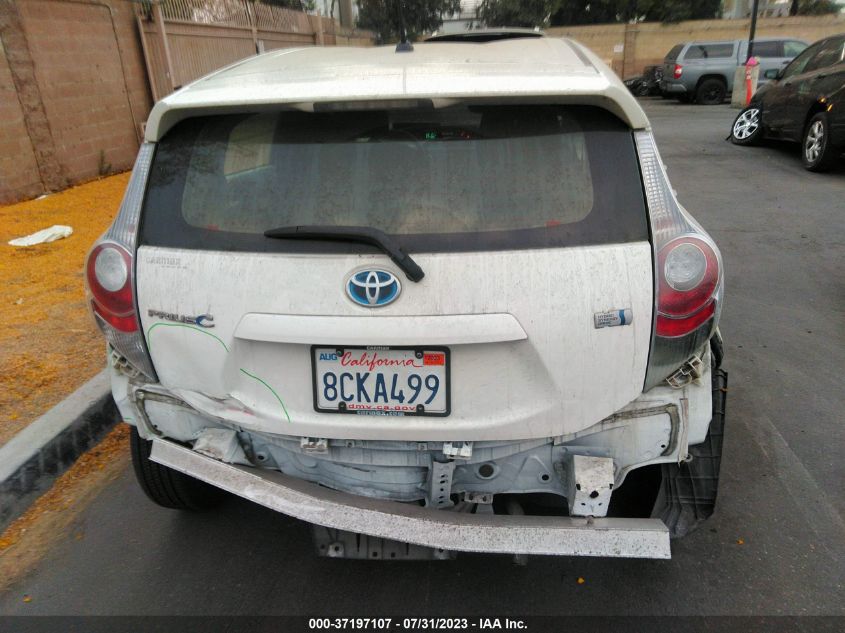 2014 TOYOTA PRIUS C ONE/THREE/TWO/FOUR - JTDKDTB34E1060760
