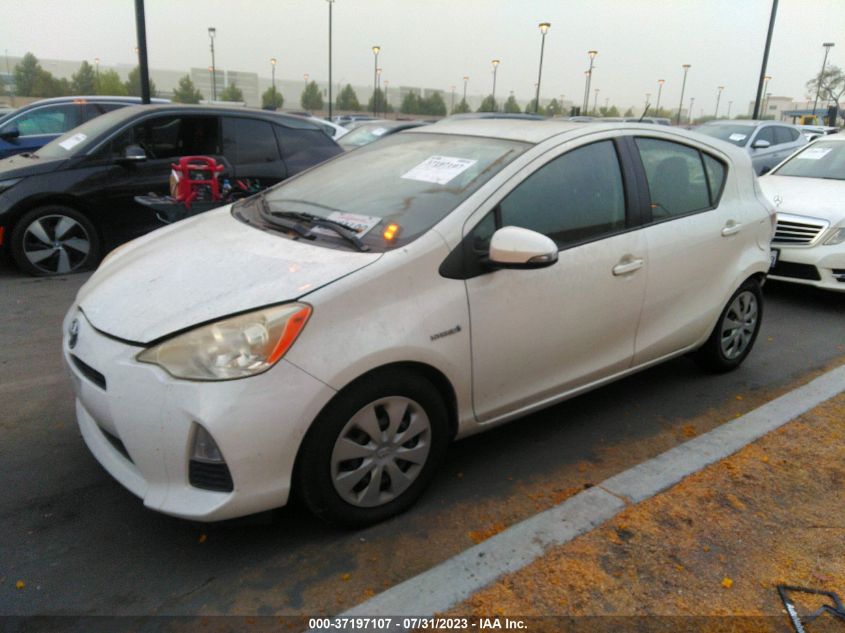 2014 TOYOTA PRIUS C ONE/THREE/TWO/FOUR - JTDKDTB34E1060760