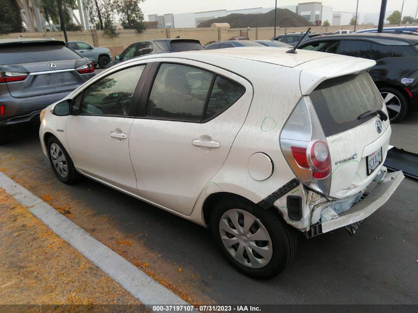 2014 TOYOTA PRIUS C ONE/THREE/TWO/FOUR - JTDKDTB34E1060760