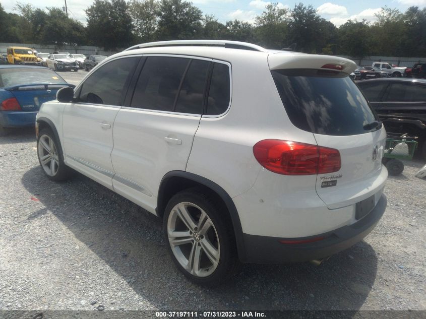 2014 VOLKSWAGEN TIGUAN R-LINE - WVGAV3AX1EW038579