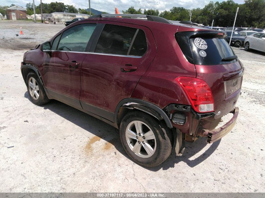 2016 CHEVROLET TRAX LT - 3GNCJPSB6GL142164