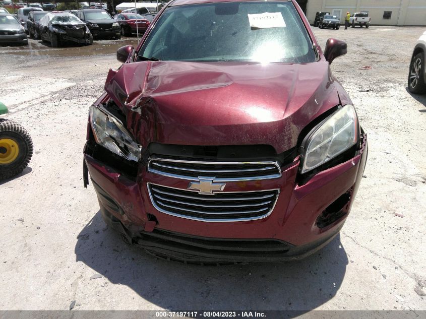 2016 CHEVROLET TRAX LT - 3GNCJPSB6GL142164
