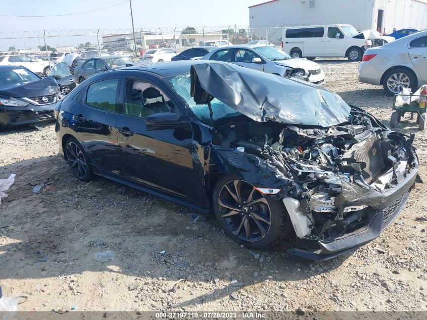 2017 HONDA CIVIC HATCHBACK SPORT TOURING - SHHFK7H9XHU415273