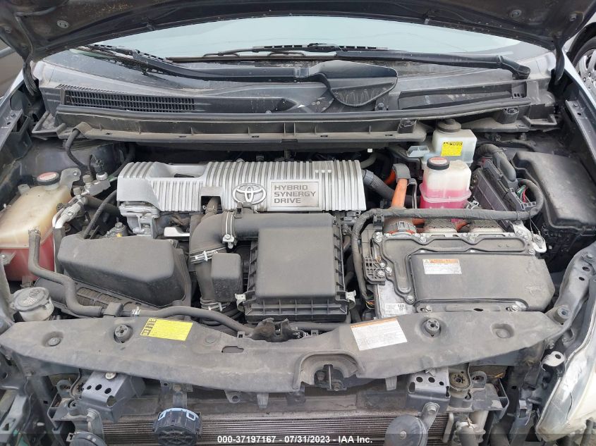 2015 TOYOTA PRIUS FOUR - JTDKN3DUXF1937773