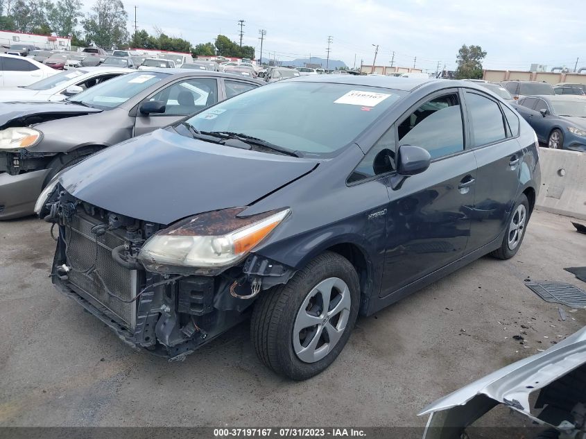 2015 TOYOTA PRIUS FOUR - JTDKN3DUXF1937773