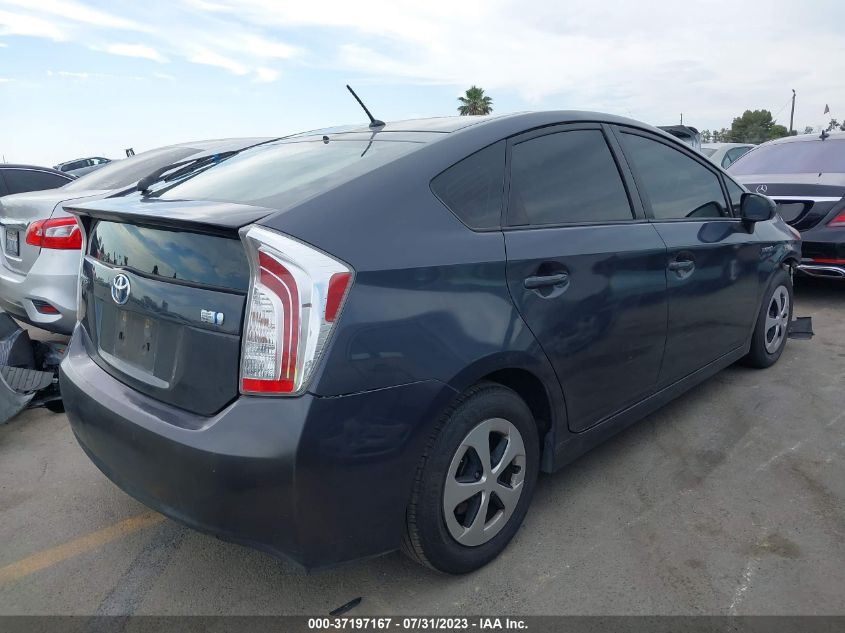 2015 TOYOTA PRIUS FOUR - JTDKN3DUXF1937773