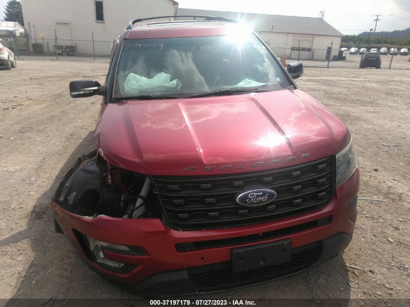 2016 FORD EXPLORER SPORT - 1FM5K8GT7GGC45891