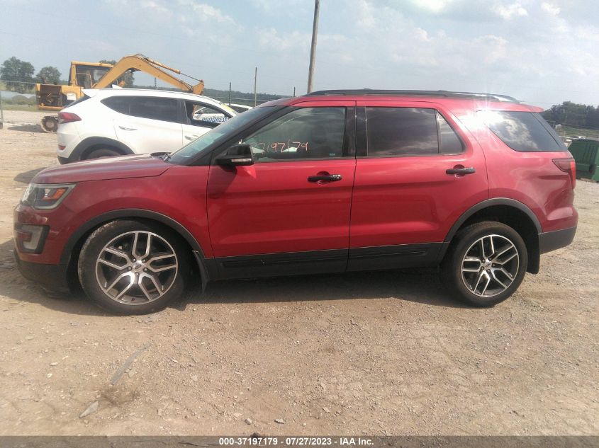 2016 FORD EXPLORER SPORT - 1FM5K8GT7GGC45891
