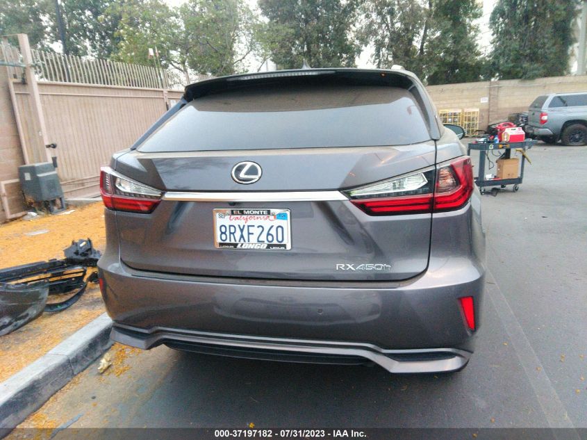 2016 LEXUS RX 450H - 2T2BGMCA9GC006424