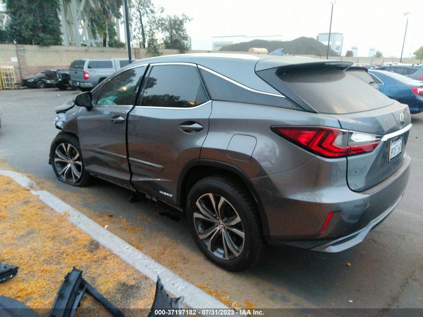 2016 LEXUS RX 450H - 2T2BGMCA9GC006424
