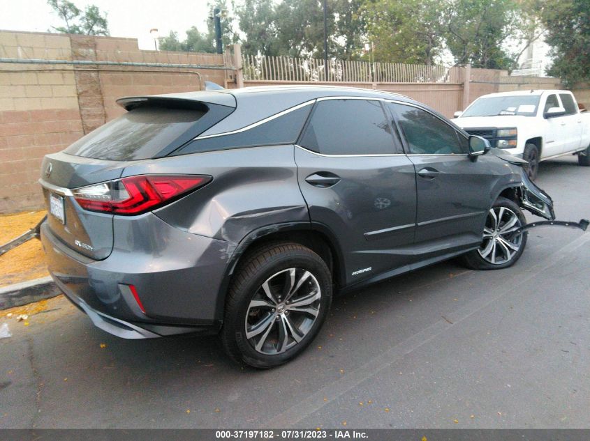 2016 LEXUS RX 450H - 2T2BGMCA9GC006424