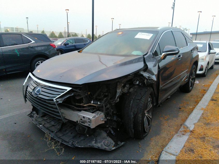 2016 LEXUS RX 450H - 2T2BGMCA9GC006424